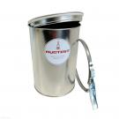 Dichtschlie&szlig;ender Beh&auml;lter f&uuml;r Beton Einzelprobe