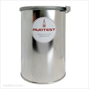 Sealed concrete sample cylinder BS 12350-1